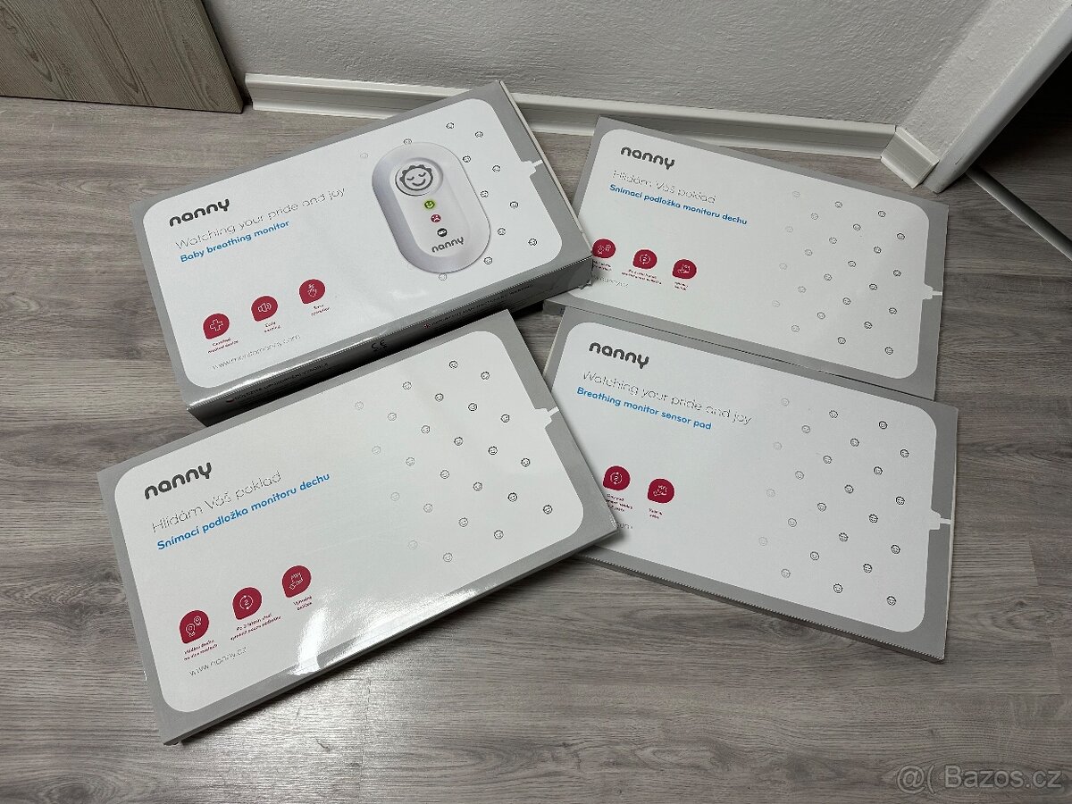 Monitor dechu Nanny (4desky a jednotka) - 4