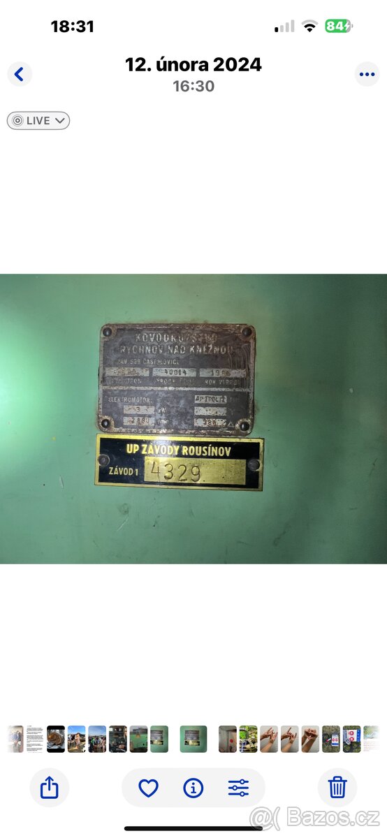 Srovnávačka RF S40 - 4