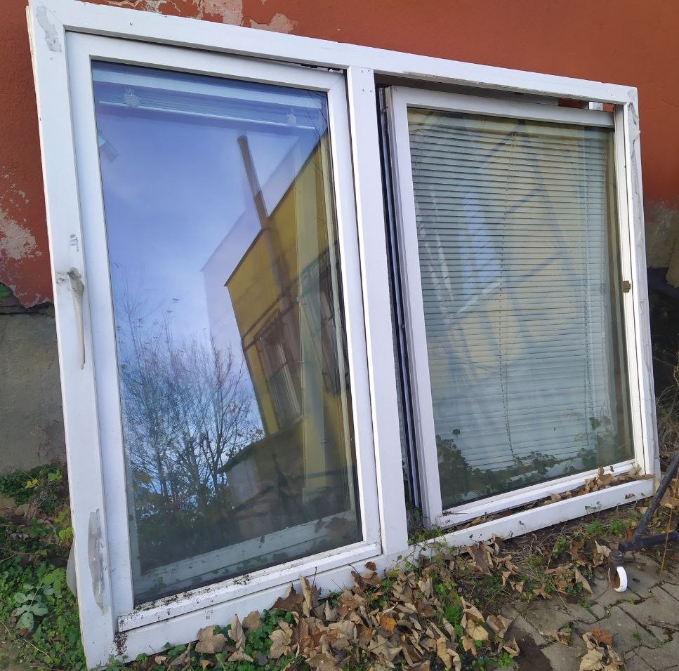 Použitá plastová okna 2 ks 157 x 208 cm - 4