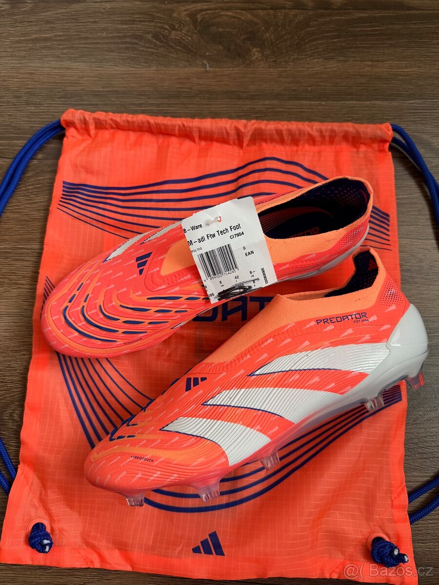 Kopačky Adidas predator orange Elite - 4