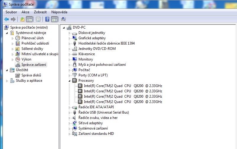Intel Core 2 Quad Q8200 4jádro s.775 - 4