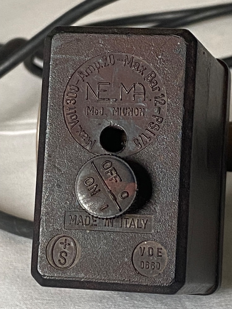 Tlakový spínač NE.MA 12 bar - 4
