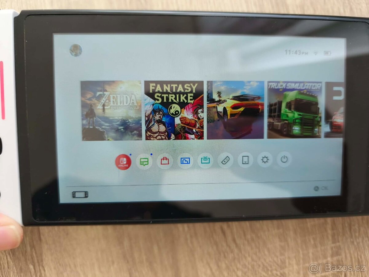 nintendo switch + hra--dobijeci stanice - 4