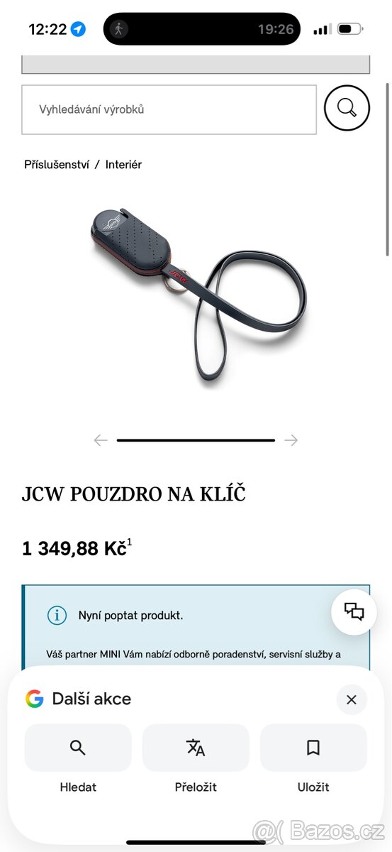 JCW pouzdro na klíč MINI COOPER - 4