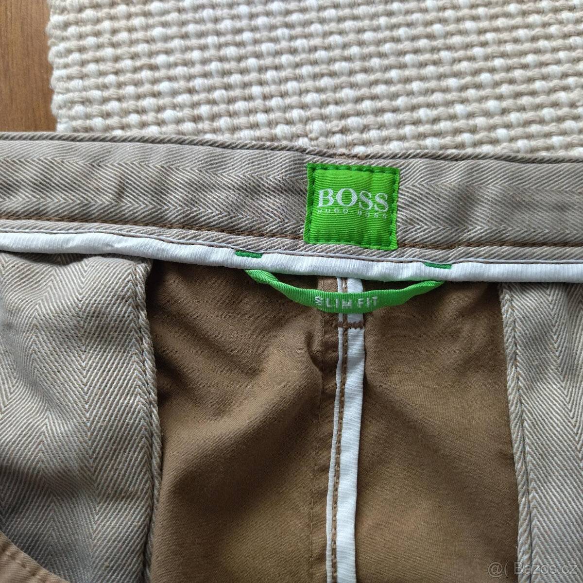 Hugo Boss bavlněné kalhoty vel 50 pas 90 Aukce - 4