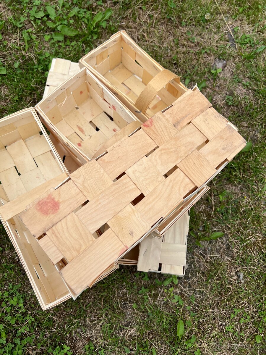 Dřevěný koš na ovoce,zeleninu - 4