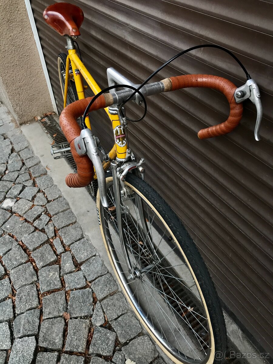 Vintage Bianchi žluťák _ 70. léta - SLEVA - 4