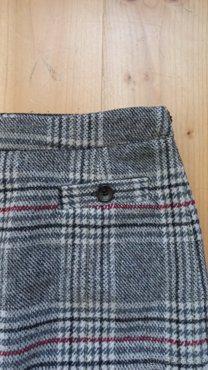 sukně dívčí, dámská, teplá, zimní - 4