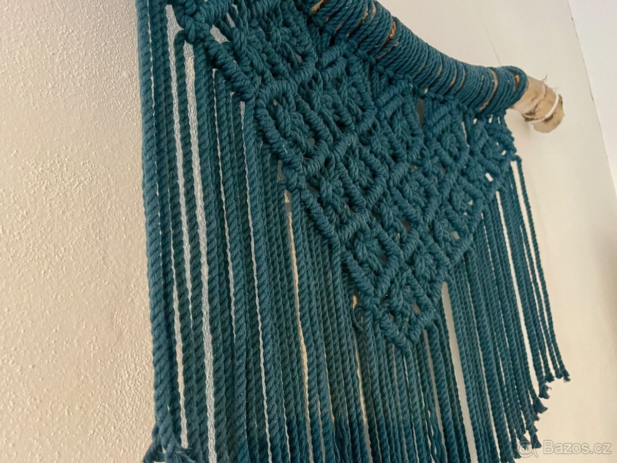 Makrame XL na větvi - 4