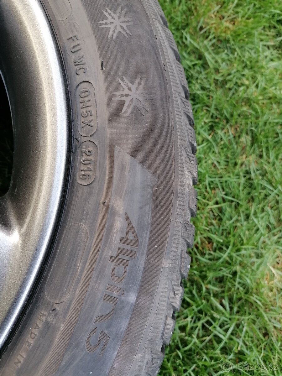 Originál alu komplet Mazda r16 - 4