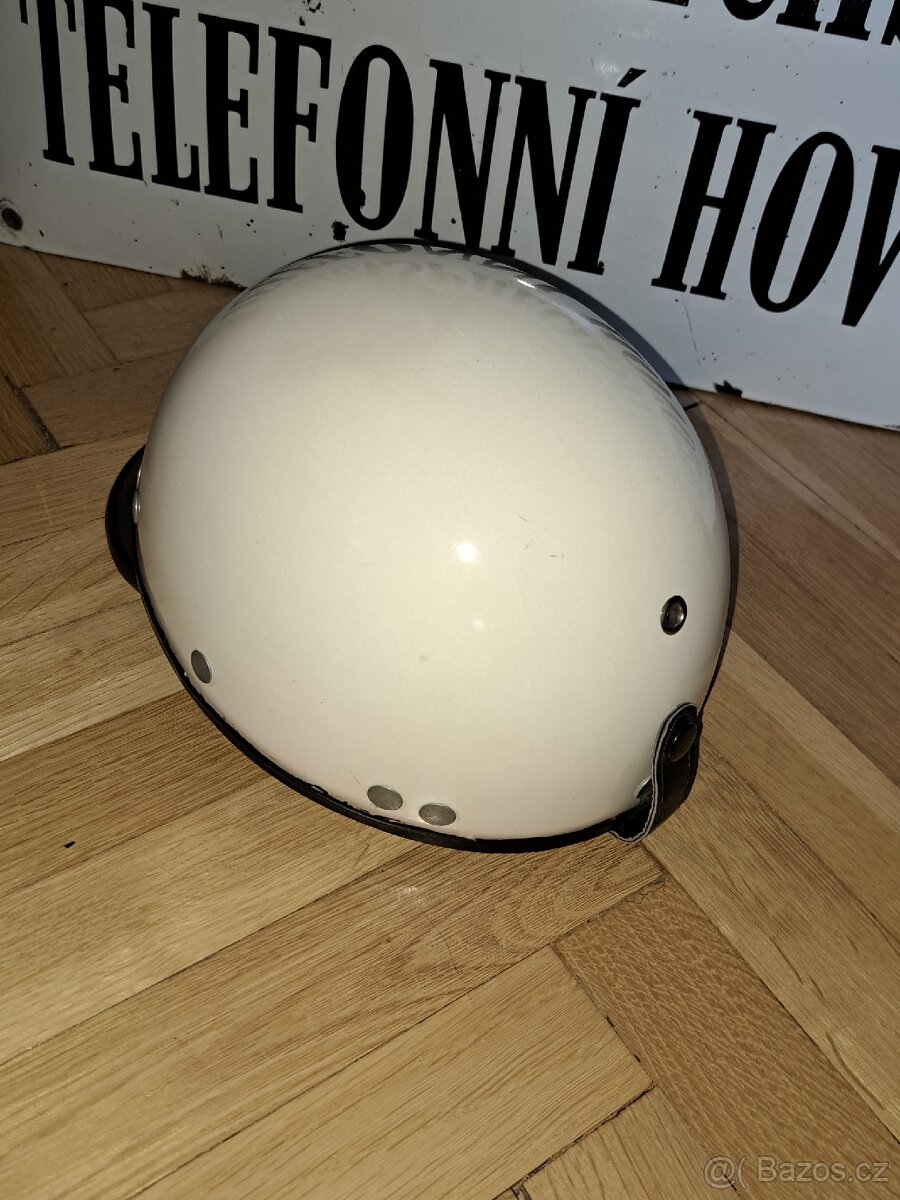 VB/SNB přilba, přilba policejní motohlídky- bílá - 4