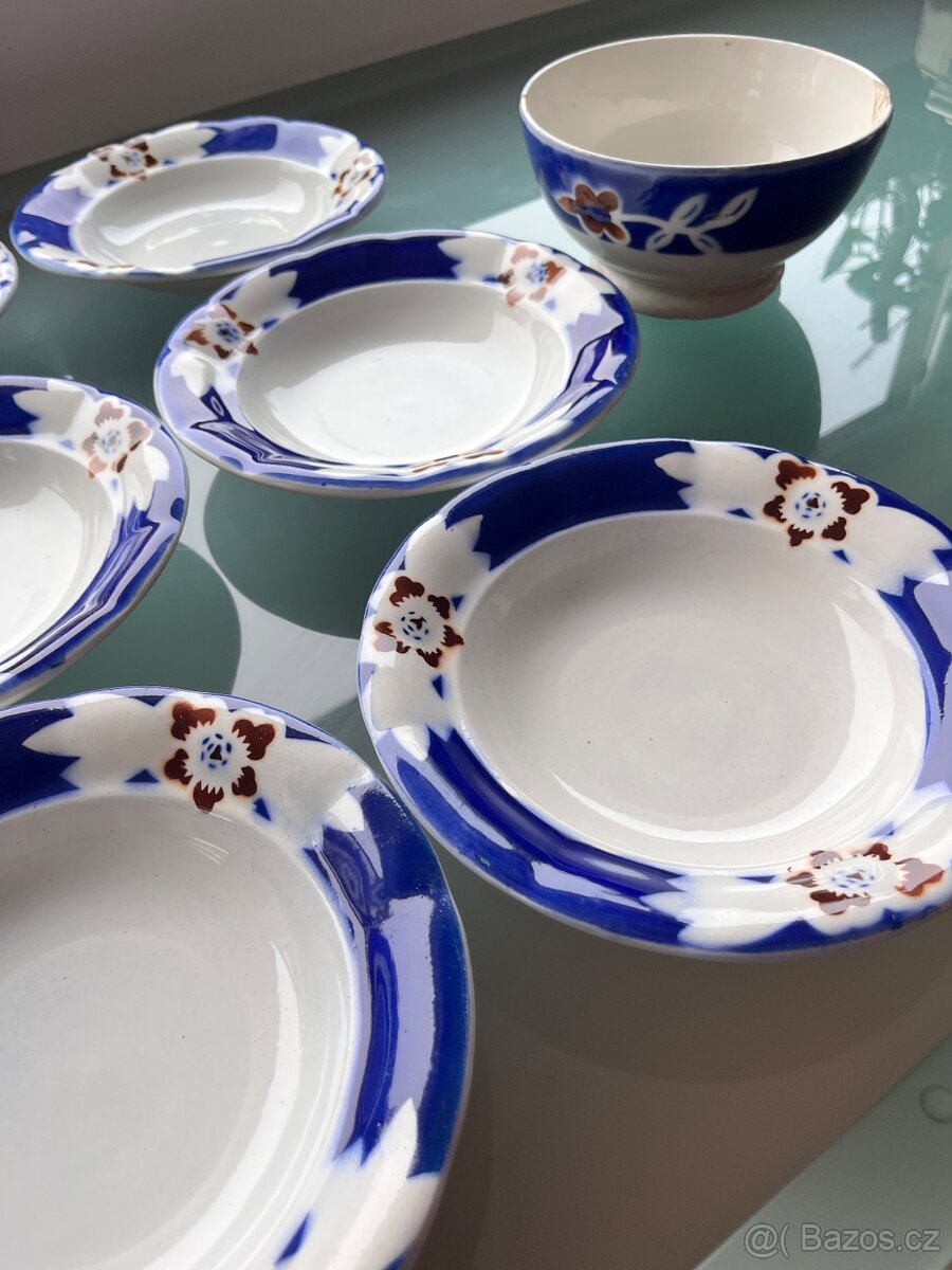 Staré porcelánové talíře DITMAR-URBACH – Made in Czechoslova - 4