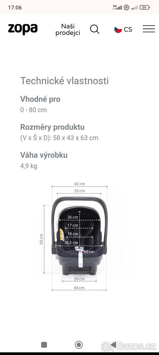 Autosedačka X1 Plus i-Size - 4