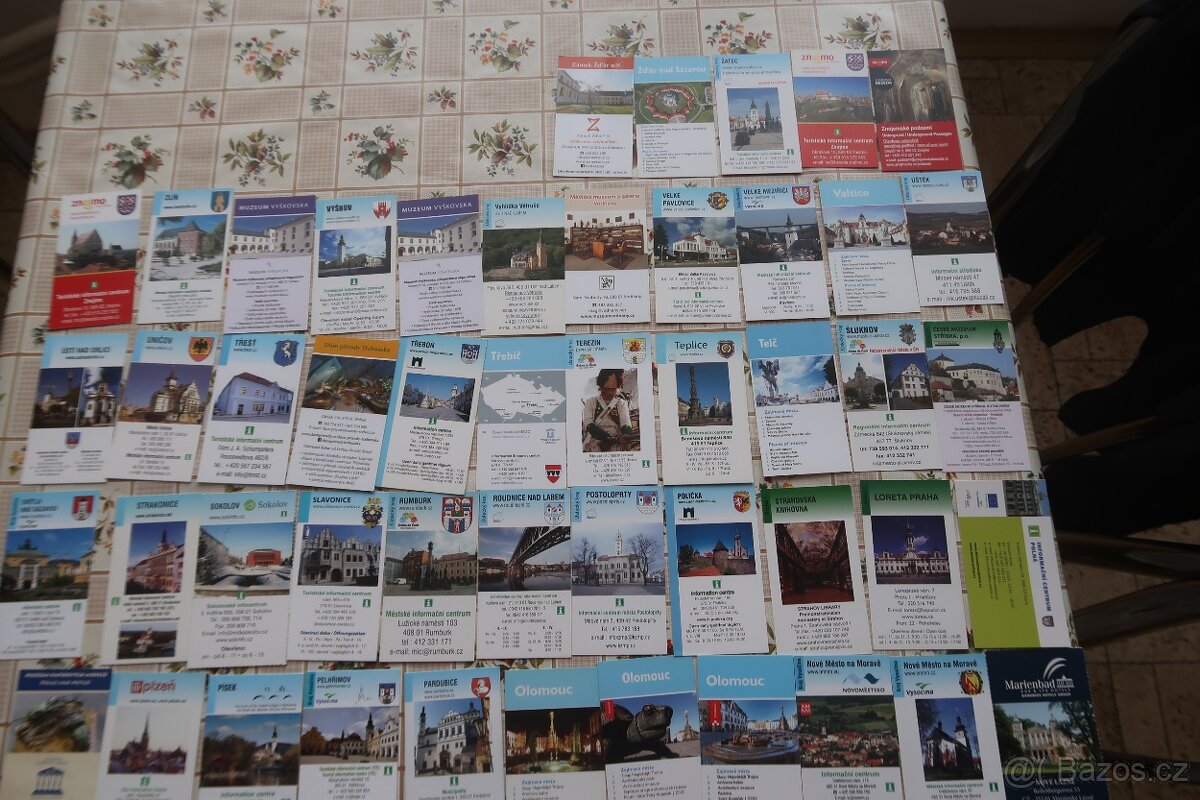 Různé vizitky z IC - 4