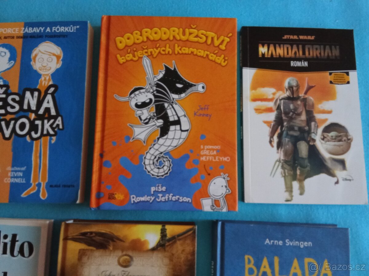 Knihy pro kluky 2 - 4