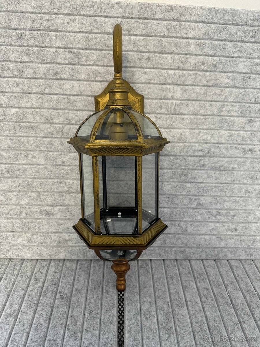 Stylová venkovní lucerna – nástěnné svítidlo(471) - 4