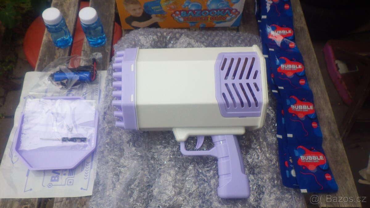 Bublifuková pistole BAZOOKA - 4