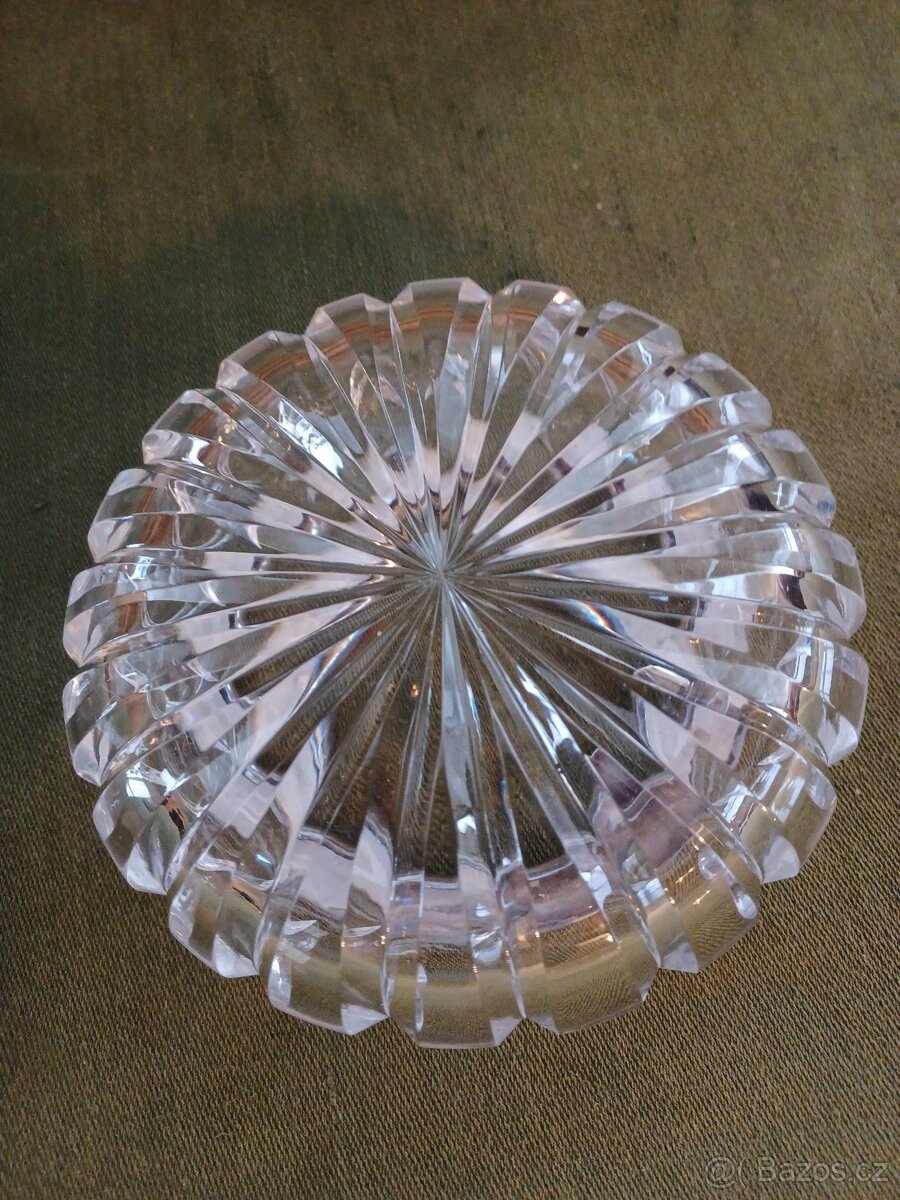 Stříbro 0,835 + křišťál, popelník - 4