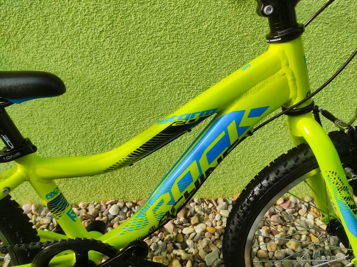 Značkové dětské kolo Rock Machine 20" (limetka) - 4