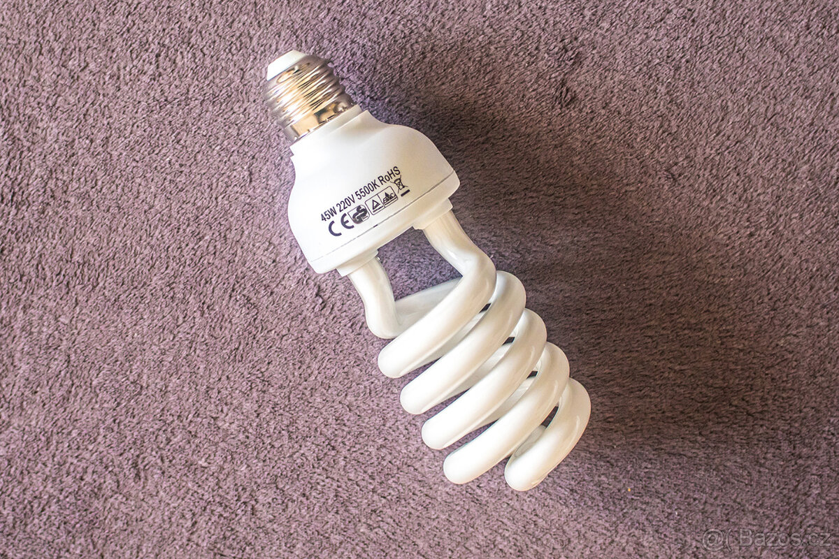 Spirálová žárovka 45 ,135 nebo 150W. - 4