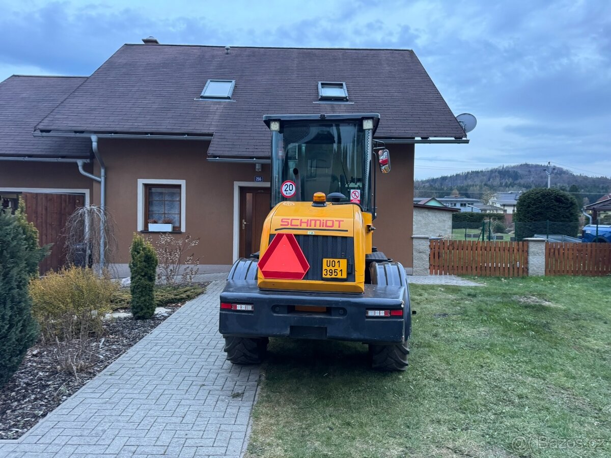 Kolový kloubový nakladač schmidt 1610 522mth - 4