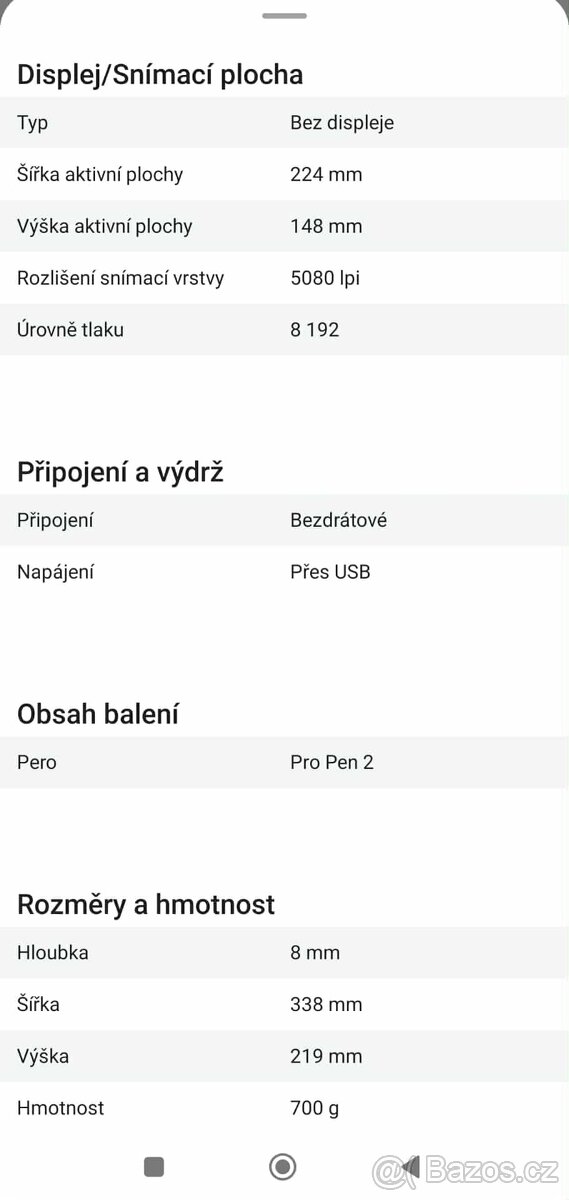 Grafický tablet Wacom Intuos Pro M - 4