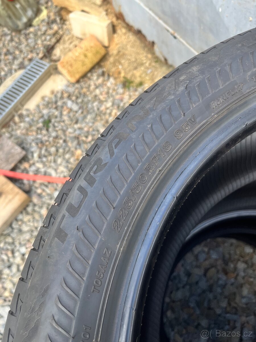 225/50 R18 letní Bridgestone RunFlat 4ks - 4