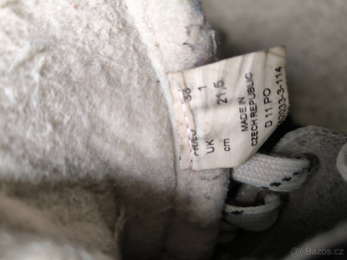 Dětské lední brusle Botas vel. 33, (21,5cm) - 4