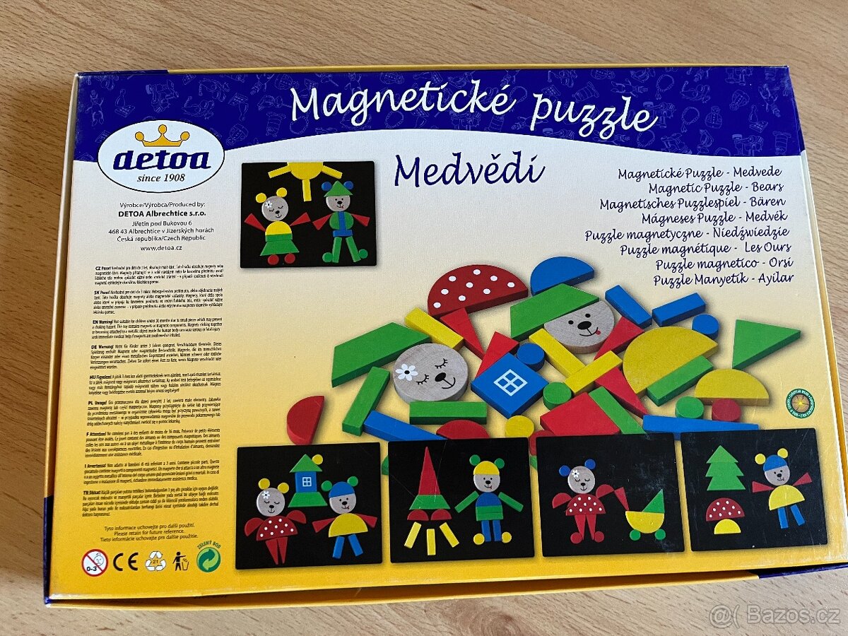 Magnetické puzzle Medvědi - 4