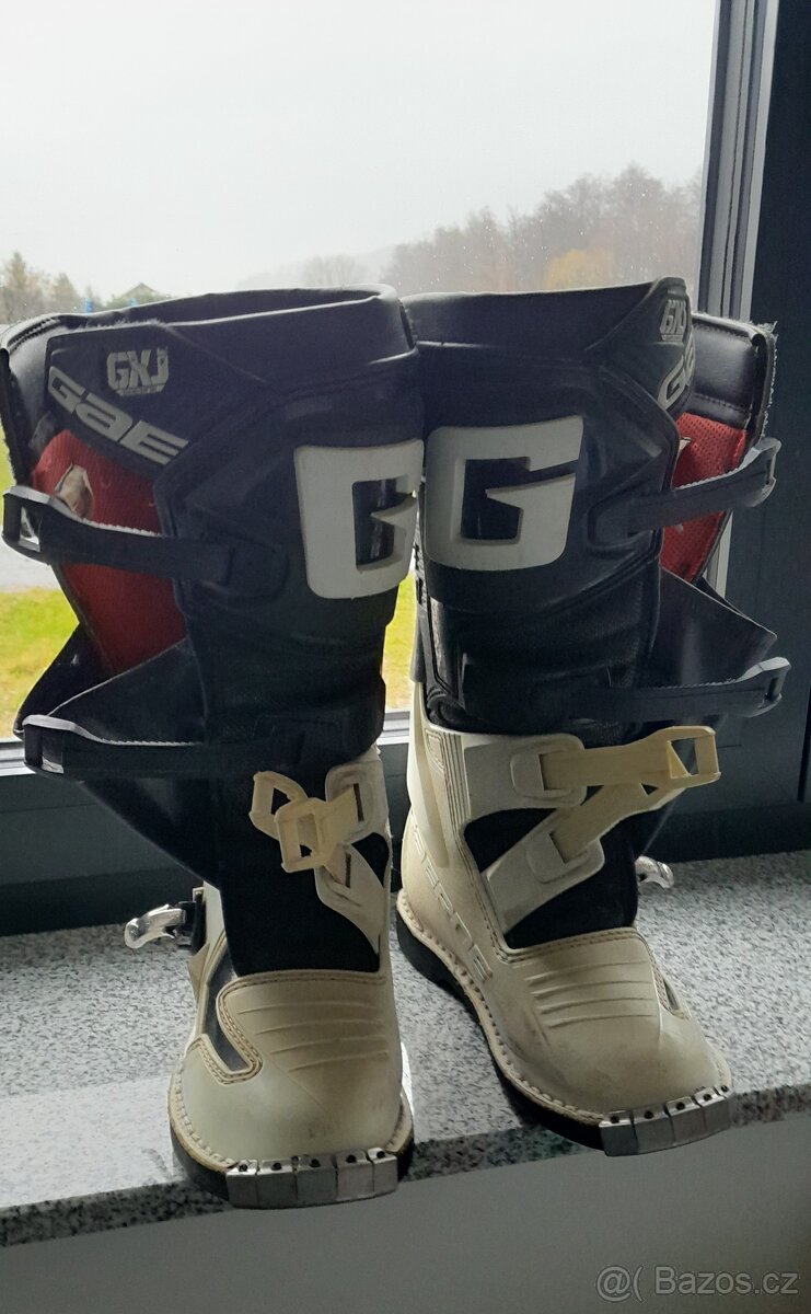 Motokrosové juniorské boty Gaerne 38 - 4