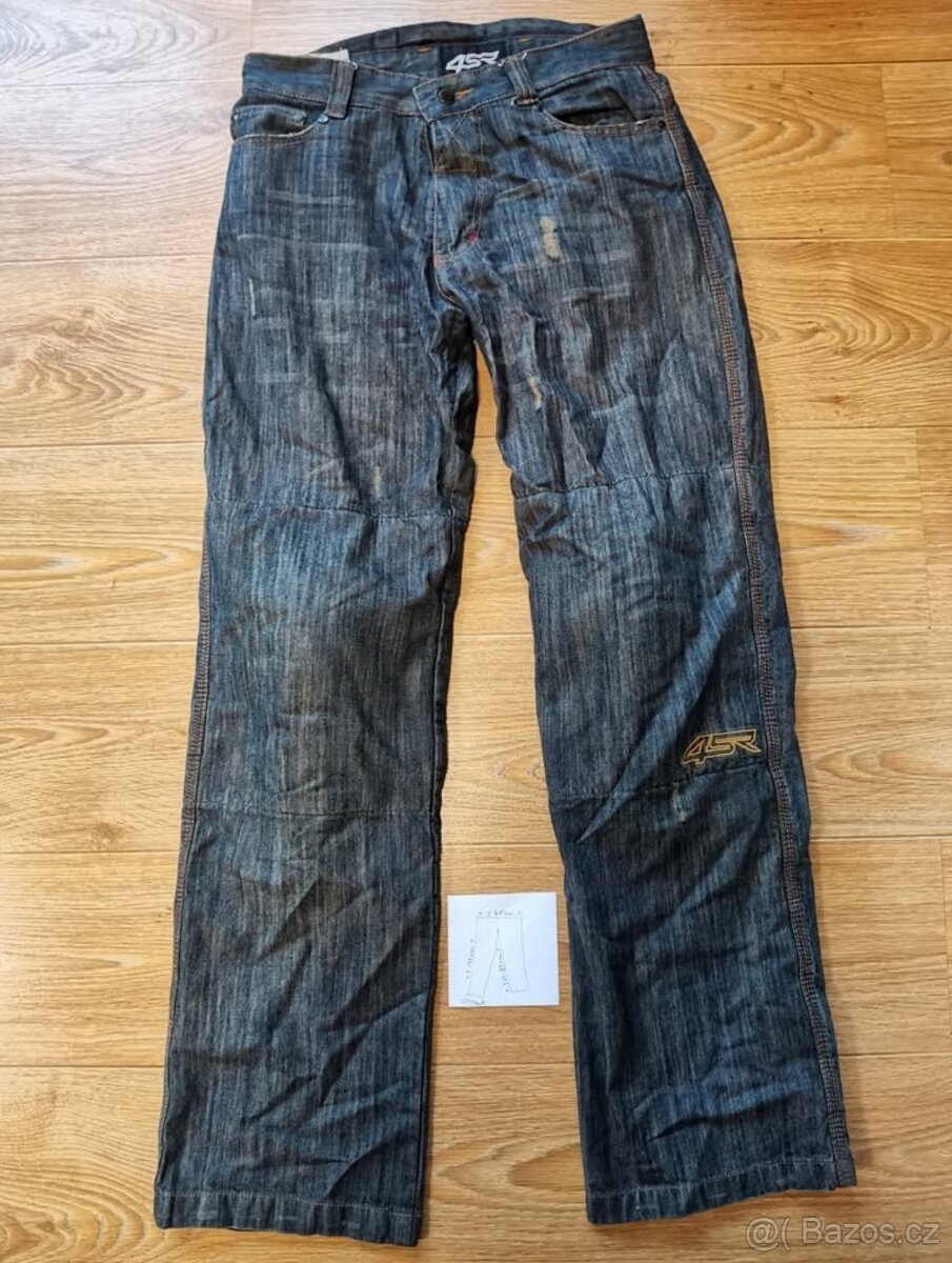 Kevlary 4sr kalhoty rifle jeansy - 4