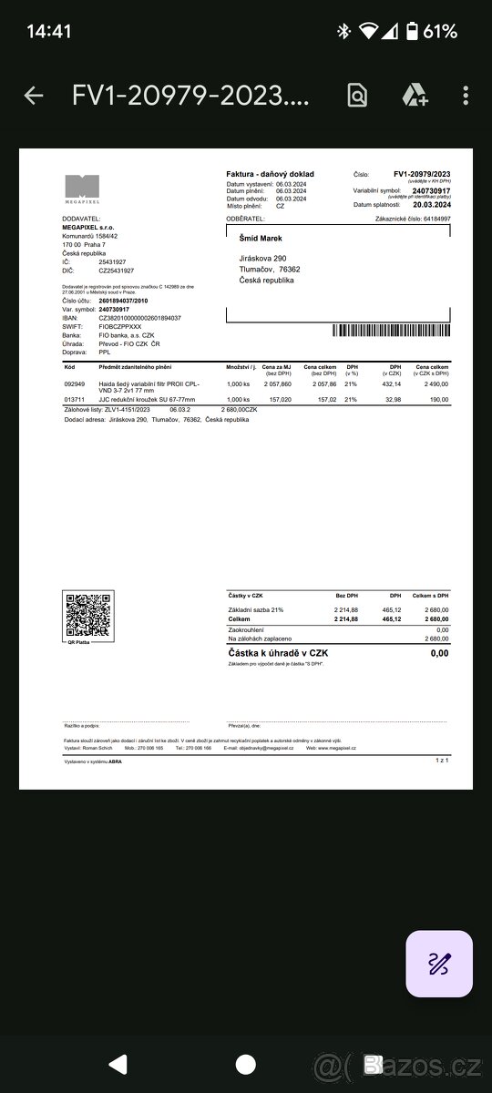 Haida VPL-VND PROII 3-7 stops 77mm - 4