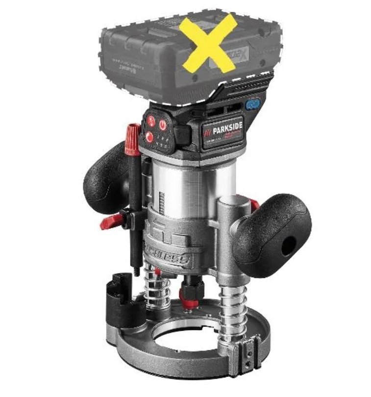 Aku horní frézka peformance 3v1 v kufru - 4