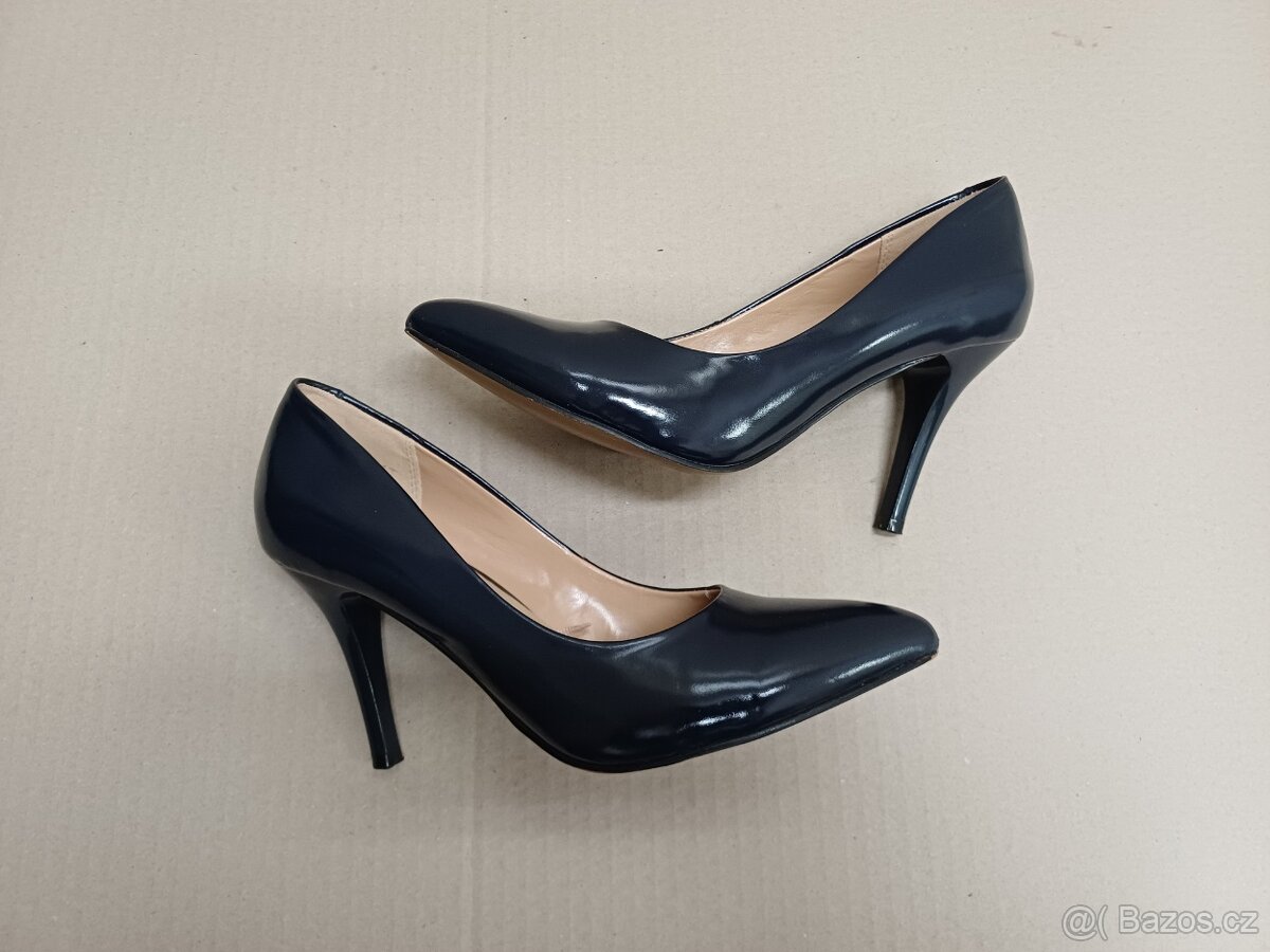 Kožené lodičky vel.37 - 4