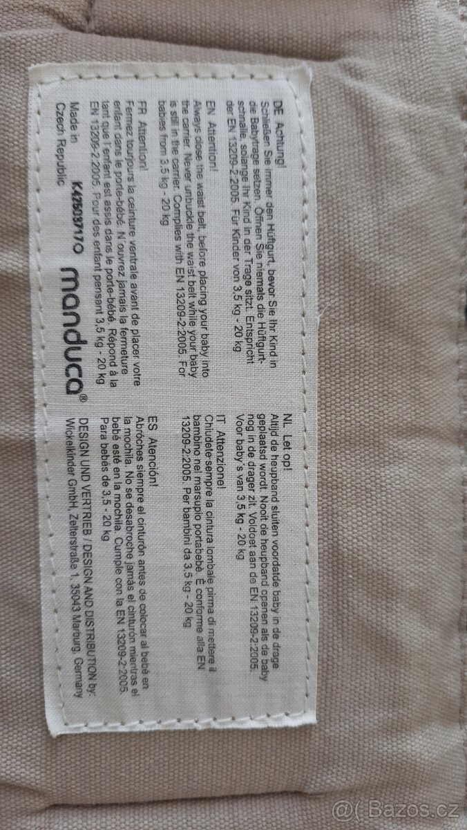 Manduca PureCotton Desert - 4