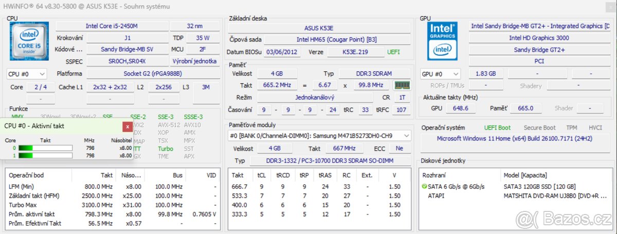 15.6 Notebook Asus K53E - 4