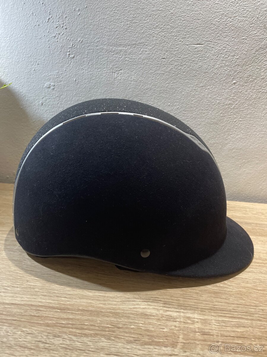 Jezdecká helma Graz HKM černá - 4