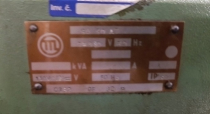 Značka SU, model 50AT/1000, rok 1992 - 4