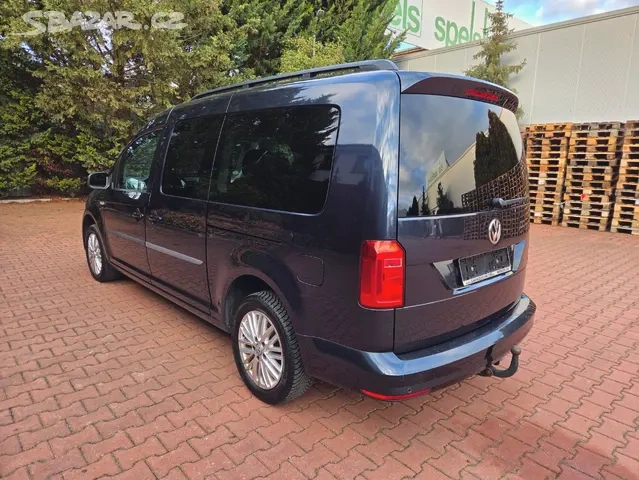VW Caddy Maxi 2.0 TDI 110kW,7.Míst,Navi,Tažné,2015 - 4
