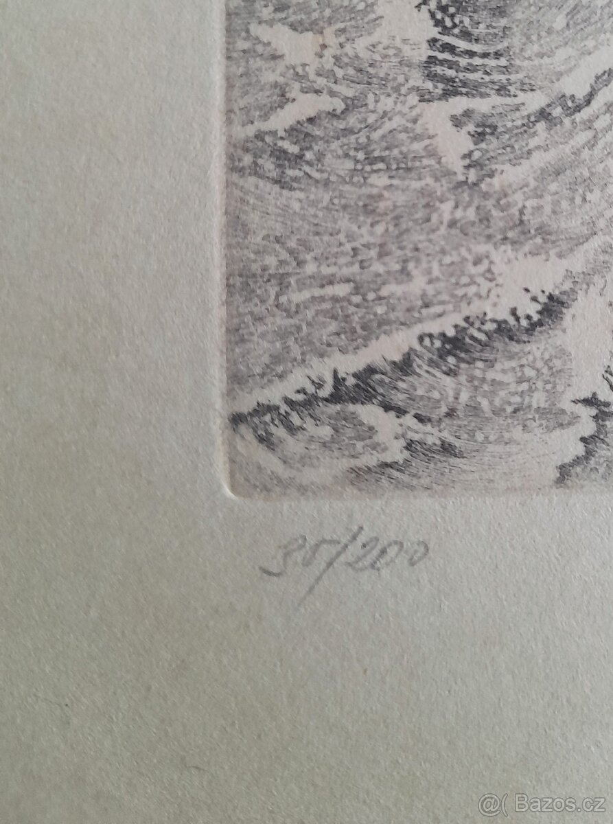 Grafika Josef Dudek Elegie - 4