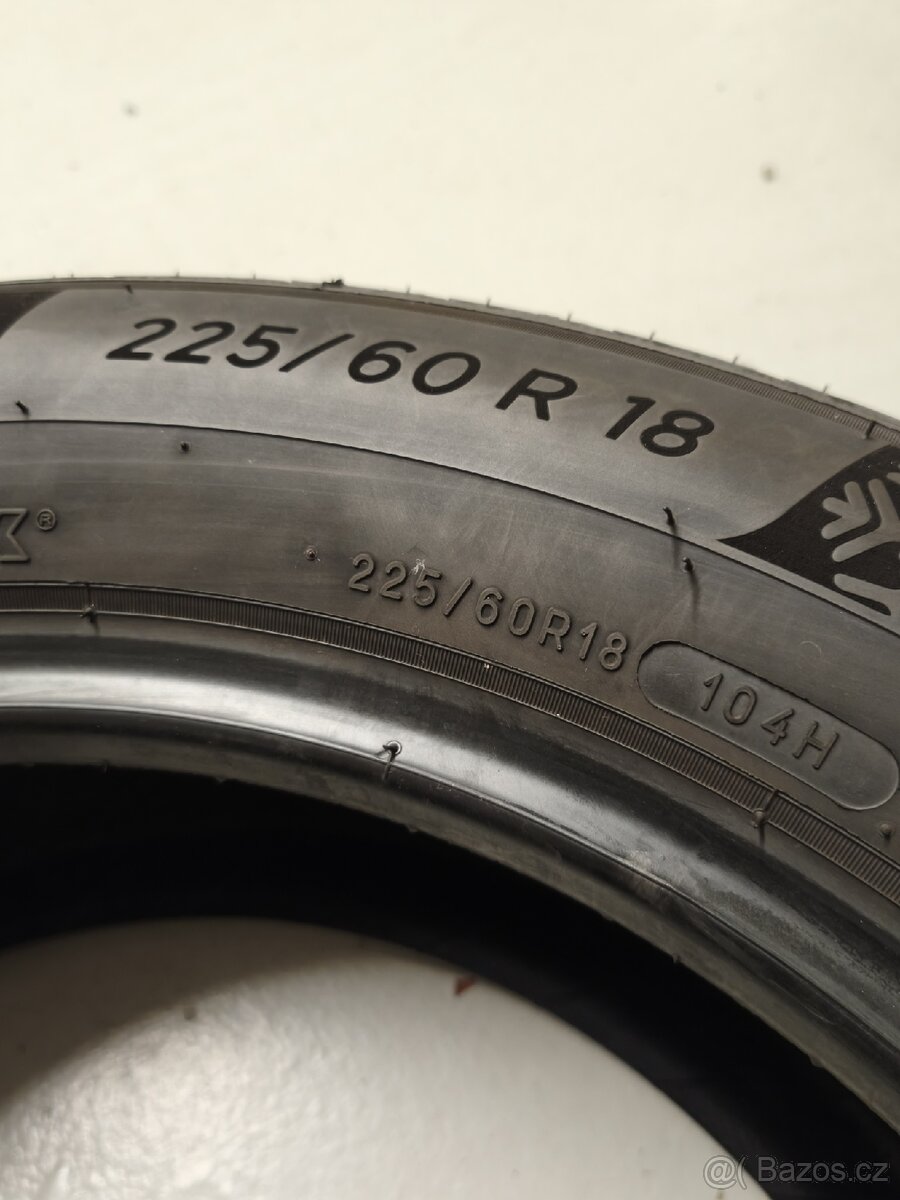 1ks Nová 225/60/18 Michelin Pilot Alpin 5, 2025. Run Flat - 4