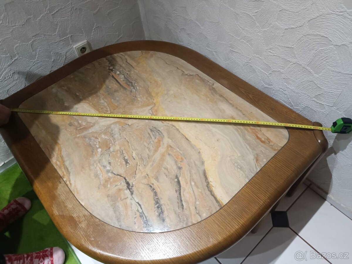 Konferenční stolek z masivu - 4