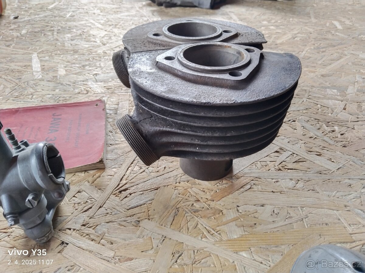 Jawa 350 pérák, Ogar 350 - díly motoru - 4