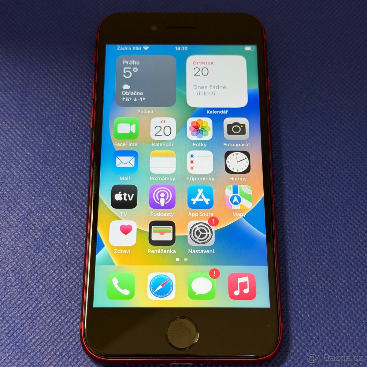 iPhone SE2020 64GB Red,nová baterie 100% - 4