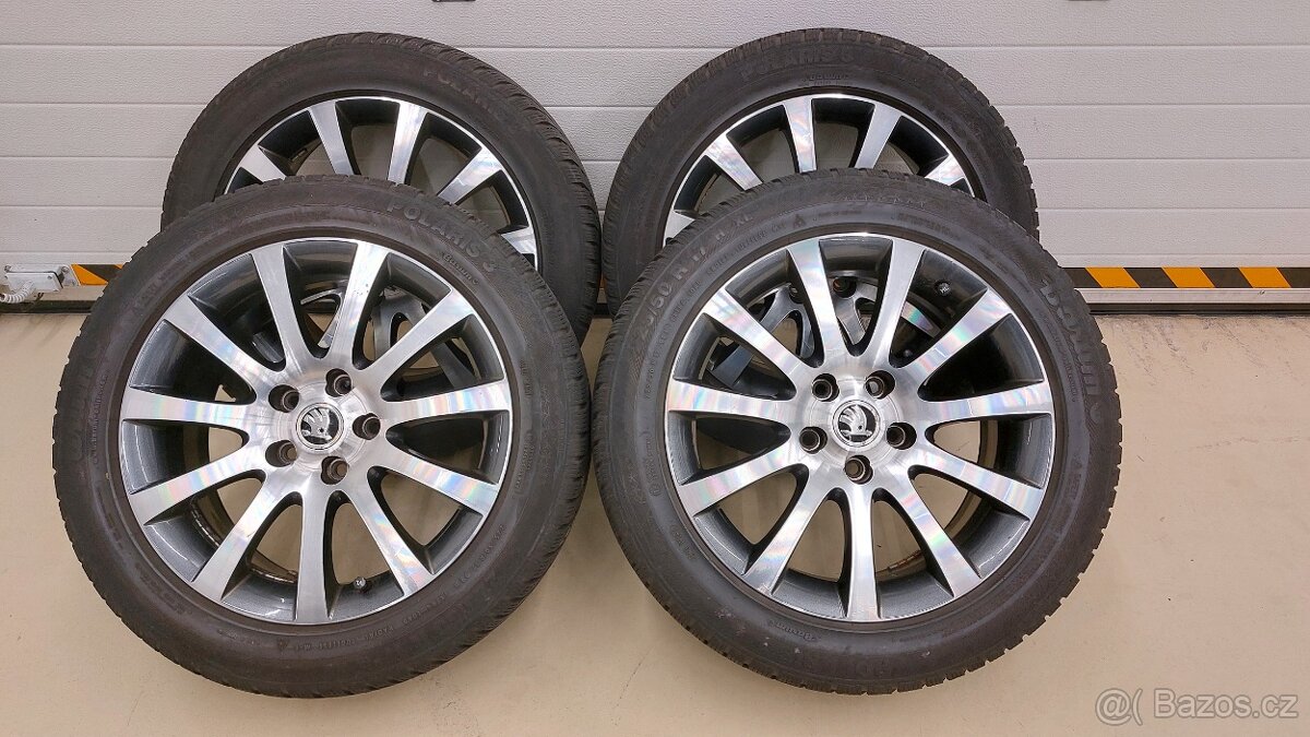 Alu kola Škoda R17 5X112 ZIMNÍ PNEU 225/50 R17 ANNAPURNA - 4