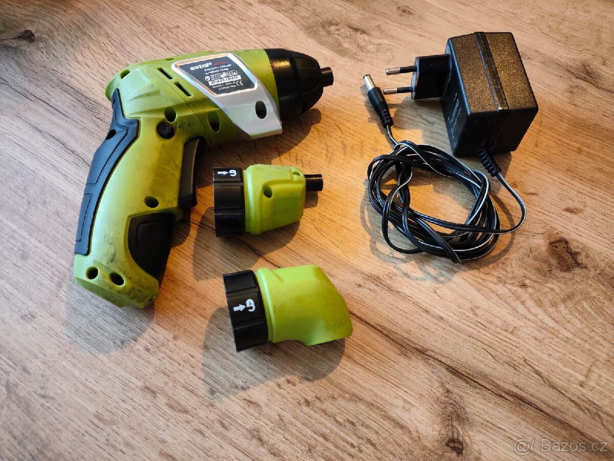 Aku šroubovák Extol - 4