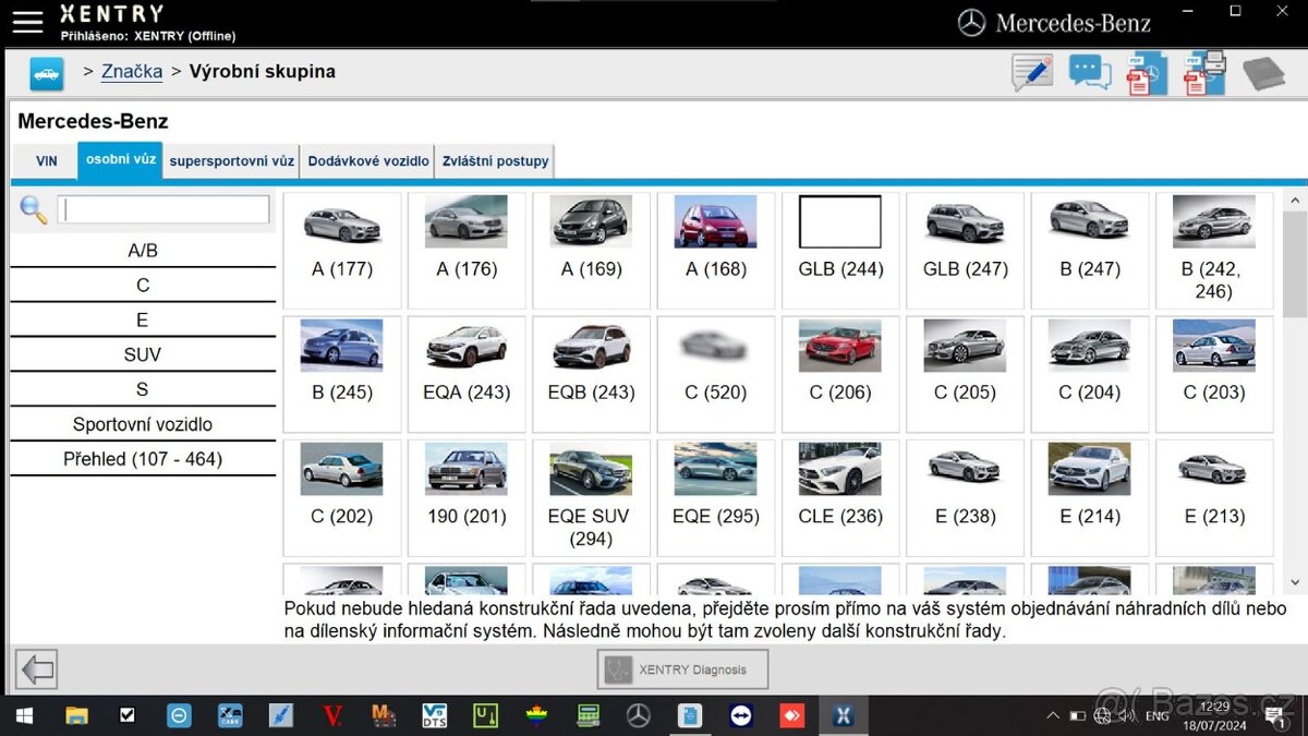 Diagnostika Xentry 2025 + DAS + Passthru kabel | osobní před - 4