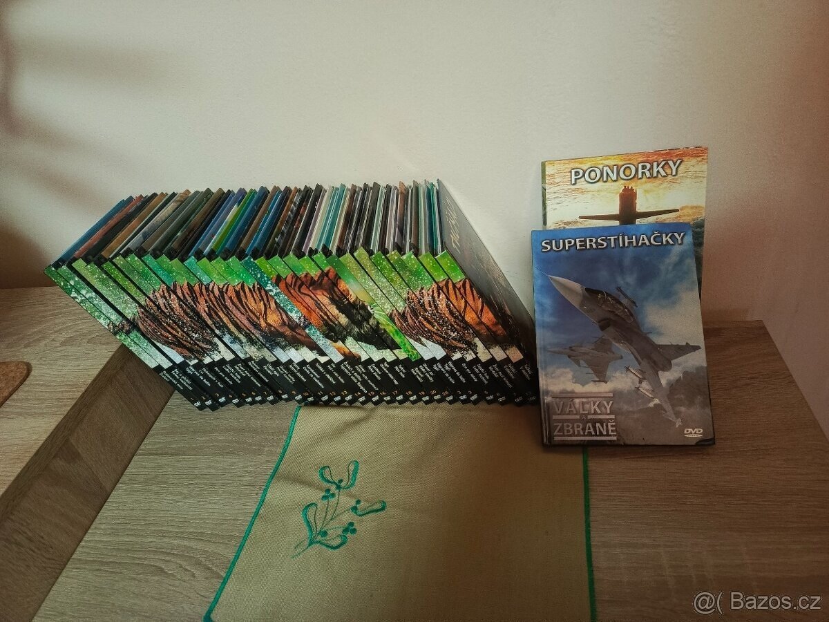 30 kusů originál DVD z edice Natural Killers-predátoři z blí - 4