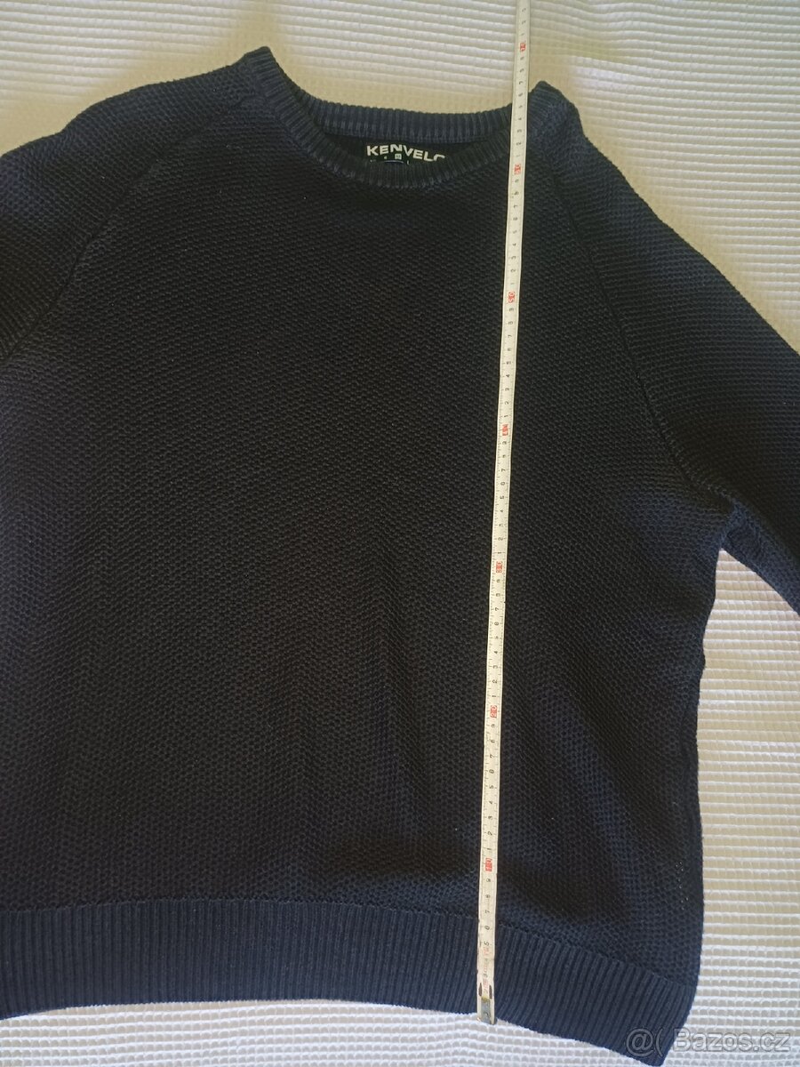 Svetr černy kenvelo - 4