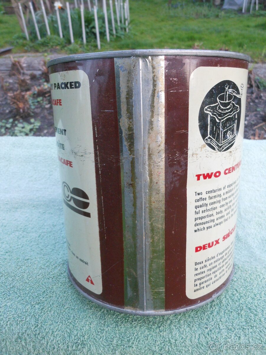 STARÁ PLECHOVKA OD KÁVY - 4